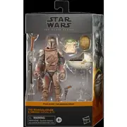 Star Wars: The Mandalorian - The Mandalorian & Grogu (Arvala-7) Black Series Deluxe 6” Scale Action Figure 2-Pack