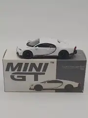 Mini GT 1:64 Bugatti Chiron Super Sport White #440