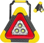 Safety Triangle Multifunctional Triangles Lights - Warning Triangle - Reflective Led Lights - LED Lamp with 4 Modes - LED Work Light for Vehicle Accident Repairing