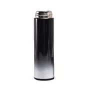 Stainless Steel Water Bottle Double Wall Insulated Drink Cup Flask Sport Thermos - Black and White