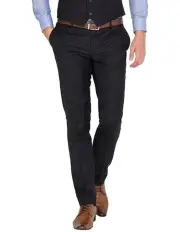 [Ferrari Formalwear] Tailored Fit Trouser in Black