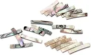 Abaodam 10pcs Abalone Shell Guitar Binding Inlay Body Strip 18 * 3 * 2mm Gf102 for Guitar Ukulele Mandolin
