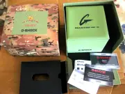 EMPTY BOX Casio G-SHOCK Watch Master of G (ARMY G SHOCK) NO WATCH - NEW w/Peper