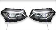Car Headlights Compatible for Benz A-Class W176 LED Car Lamps Daytime Running Lights Dynamic Turn Signals 2013-2018(Xenon)