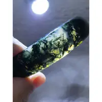 在飛比找蝦皮購物優惠-🍀【綠意盎然59】天然印度水草瑪瑙手鐲🍀E010