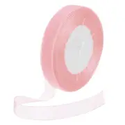 50 Yards Organza Ribbon 1/2" Pale Pink Chiffon Ribbon for Flower Decoration