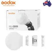 Godox ML-CD15 Diffusion Dome Kit w/ 3 adapters Flash Light Diffuser Mount Lights