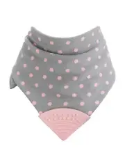 Cheeky Chompers Neckerchew (Polkadot Pink)