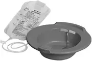 AUS Portable Hemorrhoid Therapy Toilet Sitz Bath Bidet Tub Postpartum Patient:Sitz Bath Graphite with 20 Pack Pure Epsom Salts, MA1241