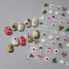 Xmas Nail Charms Christmas Nail Stickers Christmas Nail Decorations Girls