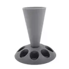 Piping Bag Stand, Piping Bag Holder with 8 Slots Nozzles, Plastic Pastry7861
