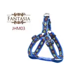 【JHM03】中型犬外出胸背帶(M) 安全鎖插扣 防暴衝 范特西亞 FANTASIA (狗項圈 中型狗 狗牽繩 拉繩)