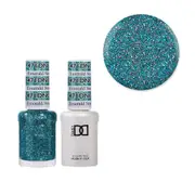 DND 471 Emerald Stone - Daisy Collection Nail Gel & Polish Duo 15ml