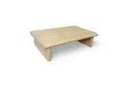 18" CIDS Monitor Stand Oak 1" Unfinished 18 x 11.25 x 4.88 TV Wood Riser NEW