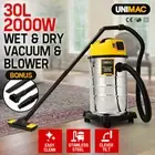 PRESALE UNIMAC 30L Wet and Dry Vacuum Cleaner Blower Bagless 2000W Drywall Vac