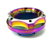 NEO CHROME BILLET RACING ENGINE OIL FILLER CAP FOR HONDA CIVIC ACURA INTEGRA (for: Honda)