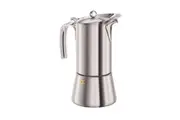Euroline 6 Espresso Cup 360ml Stovetop Stainless Steel Coffee Maker Moka Pot SLV