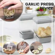 Portable Manual Stainless Steel Households Ginger Squeezer Garlic Press Device