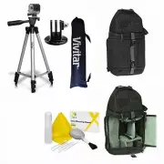 PRO VIDEO TRIPOD + BACKPACK FOR GOPRO HERO SESSION SESSION5 GOPRO HERO3 3+