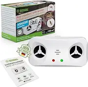 ISOTRONIC Pest Repellent with Ioniser | For Protection Against Mice, Rodents, Spiders, Cockroaches in the House, Basement | Flexible Mouse Repellent - Environmentally Friendly & Animal-Friendly