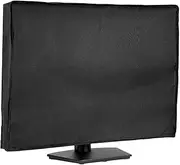 Black Anti-Static Dustproof Computer Monitor Cover, Waterproof PC Dust Cover, Full Body Computer Screen Protective Sleeve Cover (24*18*3.2")