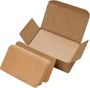OFFSCH DIY Paper Note Cards 300pcs Blank Flashcards for Studying Memory Flashcards