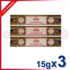SATYA INCENSE Sticks Oodh Incense Meditation Aroma Fragrance - 3 x 15G