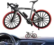 Alloy Cycle Model,Die-Cast Alloy Mountain Cycle Miniature - Desktop Ornament, Vehicle Crafts, Simulation Toy, 1:8 Scale Collectibles for Bedroom, Living Room