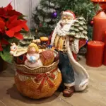 【義大利 LAMART】聖誕老人陶瓷造型餅乾罐(大)