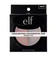 NEW e.l.f. Prismatic Highlighting Duo Mermaid Tail full sz, vegan, cruelty free