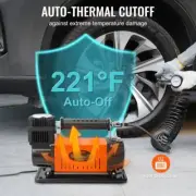 Heavy Duty 12V Air Compressor 150PSI Portable Tire Inflator 6CFM for SUV For