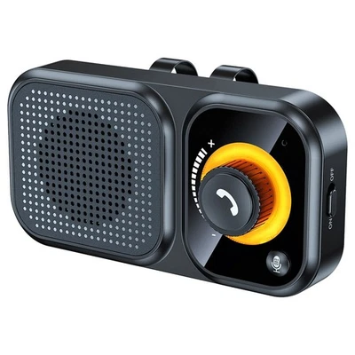 Bluetooth Speaker Handsfree Car Sun Visor Clip Audio Receiver Speakerphone2939