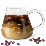 Erlenmeyer Flask Mug - Beaker Coffee Mug with Measurements - Borosilicate Thi