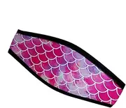 Neoprene Mask Strap Cover - Adjustable Mask Strap Protector, Comfortable Sleeve | Slip-On Cover with Hook and Loop Retention Tabs, Durable Nylon II Neoprene Material, Hot Pink, Refer to description