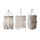 Bohemian Hanging Pendant Light Cover Dining Room Gift Macrame Lamp Shade