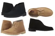 Women's Clarks Originals Dessert Boots Lace Up Suede Ankle Boots NEW