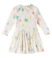 [Stella McCartney Kids] Stella McCartney Kids Printed dress Y 2 white