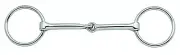 Weaver Draft NP Nickel Plated Ring 7" Snaffle Mouth Bit Bits Horse Tack