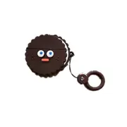 Wireless Earphones Shockproof Brown Sausage-Shaped Lips Silicone Protective Case for Apple AirPods pro 3