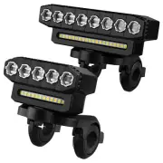 Front Bicycle Light 4000mAh Waterproof Flashlight USB Charging MTB Street Lamp