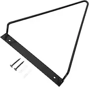 HEALEEP Vinyl Record Wall Mount Holder Triangular Display Rack for Albums Books Magazines Storage Wall Shelf Easy to Install Space Saving Design
