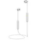 [bluetooth 5.0] Mini Sport Magnetic Wireless Headset Hifi Stereo Sound Wired Control Neckband Earphone With Portable Charging Box WHITE COLOR