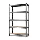 1.5M Garage Shelving Warehouse Rack Pallet Racking Storage Shelf Charcoal Giantz