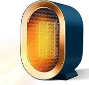 Electric Space Heater,Portable Energy Efficient Space Heaters for Indoor Use,Two-Speed Portable Heater Fan for Office with Adjustable,Overheating Protection,Dumping Shutdown