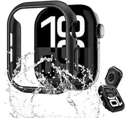 Lyvixora PC Case for Apple Watch Series 10 (42mm). Ultra Slim Lightweight Protective Cover with Precise Cutouts & Raised Edge Design -Black