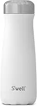 S'well Stainless Steel Traveler - 20 Fl Oz - Moonstone - Triple-Layered Vacuum-Insulated Travel Mug Keeps Coffee, Tea and Drinks Cold for 36 Hours and Hot for 15- BPA-Free Water Bottle