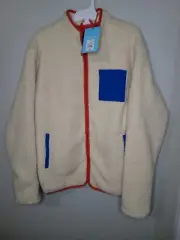 NWT LEGO Target Exclusive Youth XXL 2XL White Cream Sherpa Jacket
