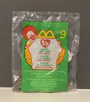 1999 McDonald's Happy Meal Ty Beanie Babies #9 CLAUDE THE CRAB Plush SEALED