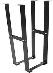 1Set Adjustable Carbon Steel CPU Holder for Under Desk Mounting Sturdy Desktop Computer Bracket Organizes Wiring and Saves Space Easy Installation Lightweight Design