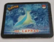 Pokemon Stadium Action 3DS 2000 Card Tazo Pogs #37 Lapras